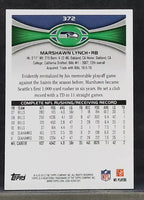 Marshawn Lynch 2012 Topps Series Mint Card #372
