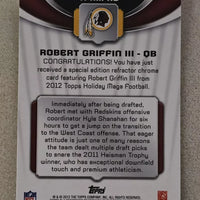 Robert Griffin 2012 Topps Holiday Mega Gold Series Mint Rookie Card #TFHM-RG