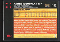 Andre Iguodala 2007 2008 Topps 50th Anniversary Mint Card #110
