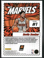 Devin Booker 2023 2024 Donruss Net Marvels Purple Press Proof Series Mint Card #5
