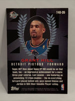 Grant Hill 1997 1998 Topps 40 Series Mint Card #T40-35
