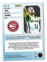 Trae Young 2024 2025 Hoops Frequent Flyers Series Mint Card #12
