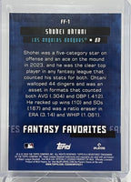 Shohei Ohtani 2024 Topps Fan Favorites Series Mint Card #FF1
