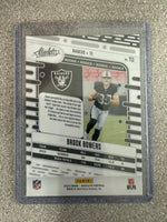 Brock Bowers 2024 Panini Absolute Series Mint Rookie Card #113
