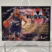 Grant Hill 1997 1998 Skybox Metal Universe Planet Metal Series Mint Card #11