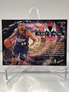 Grant Hill 1997 1998 Skybox Metal Universe Planet Metal Series Mint Card #11