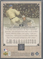 Ty Cobb 2007 UD Masterpieces Series Mint Card #20
