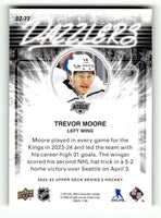 Trevor Moore 2024 2025 Upper Deck Dazzlers Green Series Card #DZ-77
