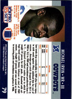 Michael Irvin 1990 Pro Set Series Mint Card #79
