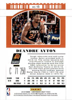 Deandre Ayton 2019 2020 Panini Contenders Draft Picks Draft Ticket Series Mint Card #13
