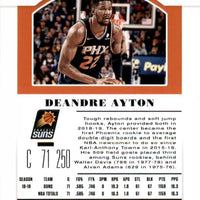 Deandre Ayton 2019 2020 Panini Contenders Draft Picks Draft Ticket Series Mint Card #13