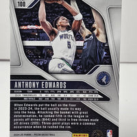 Anthony Edwards 2024 2025 Panini Prizm Series Mint Card #100
