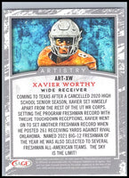 Xavier Worthy 2022 SAGE HIT Artistry Silver Series Mint Card #ART-XW
