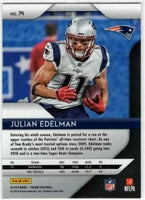 Julian Edelman 2018 Panini Prizm Series Mint Card #74
