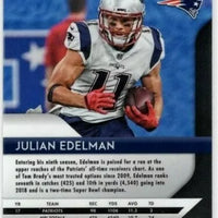 Julian Edelman 2018 Panini Prizm Series Mint Card #74