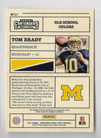 Tom Brady 2017 Panini Contenders Draft Picks Old School Colors Series Mint Card #20
