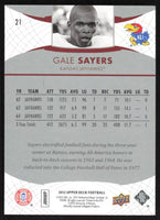 Gale Sayers 2012 Upper Deck Series Mint Card #21
