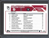 Aaron Judge, Trout, Alvarez 2023 Topps Mint Card #246
