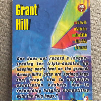 Grant Hill 1996 1997 Topps Stadium Club High Risers Series Mint Card #HR7