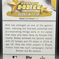 Bobby Witt 2025 Topps Stars of MLB Mint Card #SMLB-6