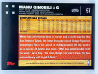 Manu Ginobili 2007 2008 Topps 50th Anniversary Mint Card #57

