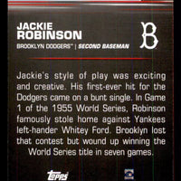 Jackie Robinson 2019 Topps Opening Day 150 Years of Fun Series Mint Card #YOF-2