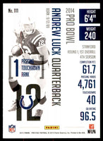 Andrew Luck 2015 Panini Prestige Mint Card #111

