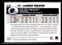 LaDainian Tomlinson 2004 Topps Series Mint Card #125
