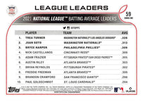 Bryce Harper Soto and Turner 2022 Topps Batting Average Leaders Series Mint Card #59

