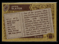 Jackie Slater 1986 Topps Series Card #85
