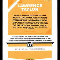 Lawrence Taylor 2019 Donruss Series Mint Card #185