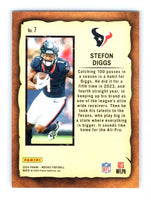 Stefon Diggs 2024 Panini Mosaic Notoriety Series Mint Card #7
