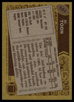 Al Toon 1986 Topps Series Card #101
