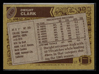 Dwight Clark 1986 Topps Series Card #160
