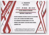 J.J. McCarthy 2024 SAGE Hit Next Level Silver Series Mint Card #90
