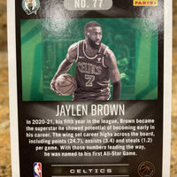 Jaylen Brown 2020 2021 Panini  Illusions Series Mint Card #77