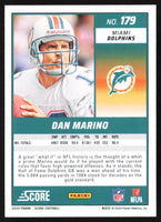 Dan Marino 2024 Panini Score Series Mint Card #179
