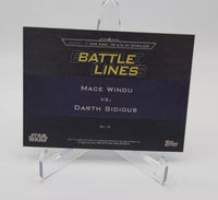 2019 Topps Star Wars Journey to the Rise of Skywalker Battle Lines Mint Card #BL4
