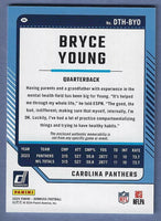 Bryce Young 2024 Panini Donruss Threads Series Mint Insert Card #DTH-BYO
