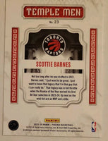 Scottie Barnes 2023 2024 Panini Phoenix Temple Men Series Mint Card #23
