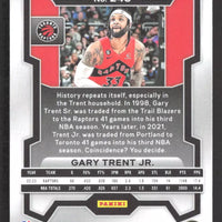 Gary Trent Jr. 2023 2024 Panini Prizm Green Series Mint Card #243