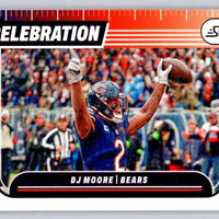 D.J. Moore 2024 Score Celebration Series Mint Card #C-DME