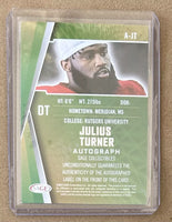 Julius Turner 2022 SAGE Autographed Card #A-JT
