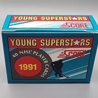 1991 Score Young Superstars Complete 40 Cards Set in Original Box featuring Eric Lindros+