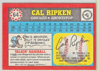 Cal Ripken Jr 1989 Topps UK Mini Series Card #64
