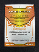 Xavier Worthy 2024 SAGE Silver Series Mint Card #34
