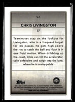 Chris Livingston 2022 Bowman Chrome University Skyscraping Card #S-1
