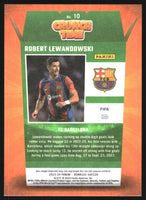 Robert Lewandowski 2023 2024 Donruss Crunch Time Series Mint Card #10
