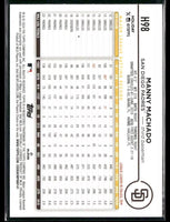 Manny Machado 2024 Topps Holiday Blue Metallic Series Mint Card  #H98
