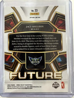 Jacy Sheldon 2024 Panini Select WNBA Future Flash Prizm Series Mint Rookie Card #23
